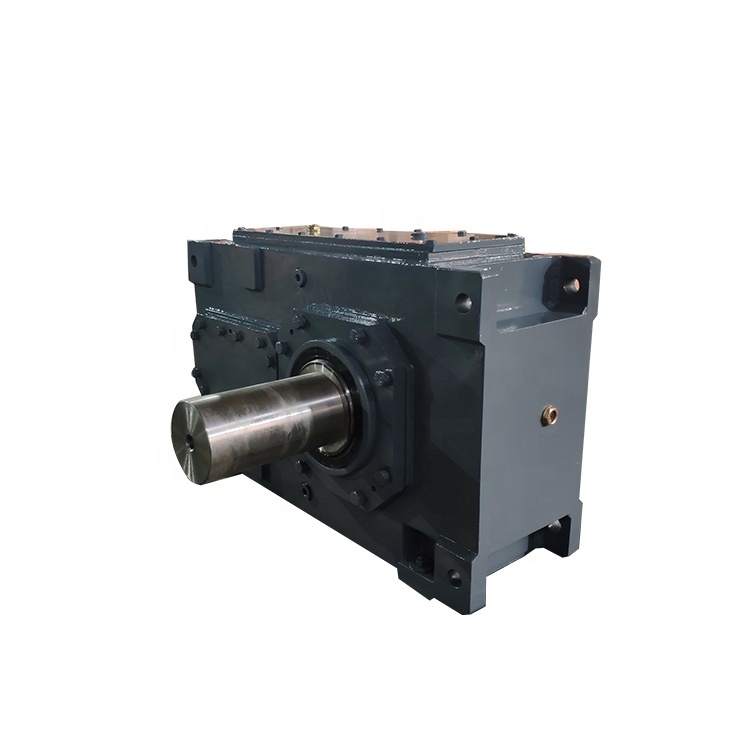 Wire Rope Friction Reducer High Torque 3-Stage Industrial Gear Helical Bevel Reducer for Steel ...